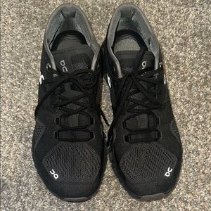 On Running Black Athletic Shoes size 8 women's